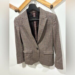 Massimo Dutti blazer, specifically a wool-blend jacket